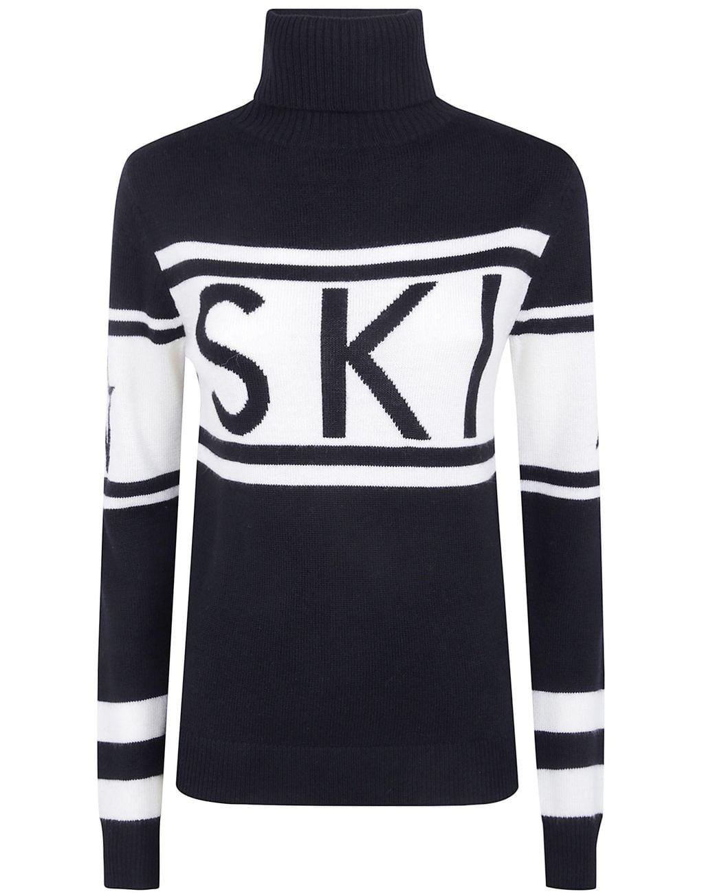 Perfect Moment Blue Striped Sweater "Schild"