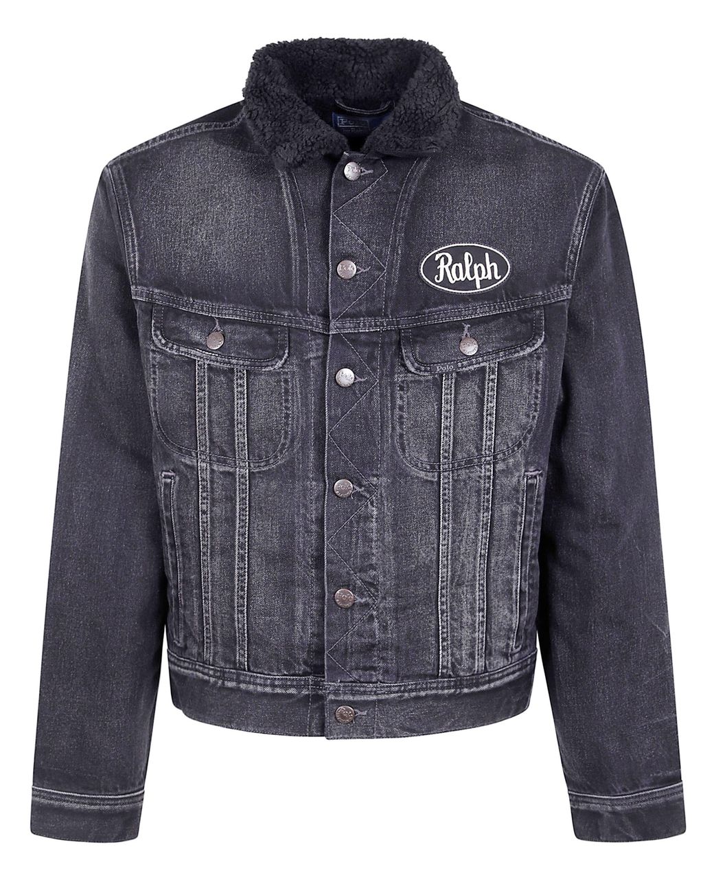 Polo Ralph Lauren Blue Trucker Jacket for men