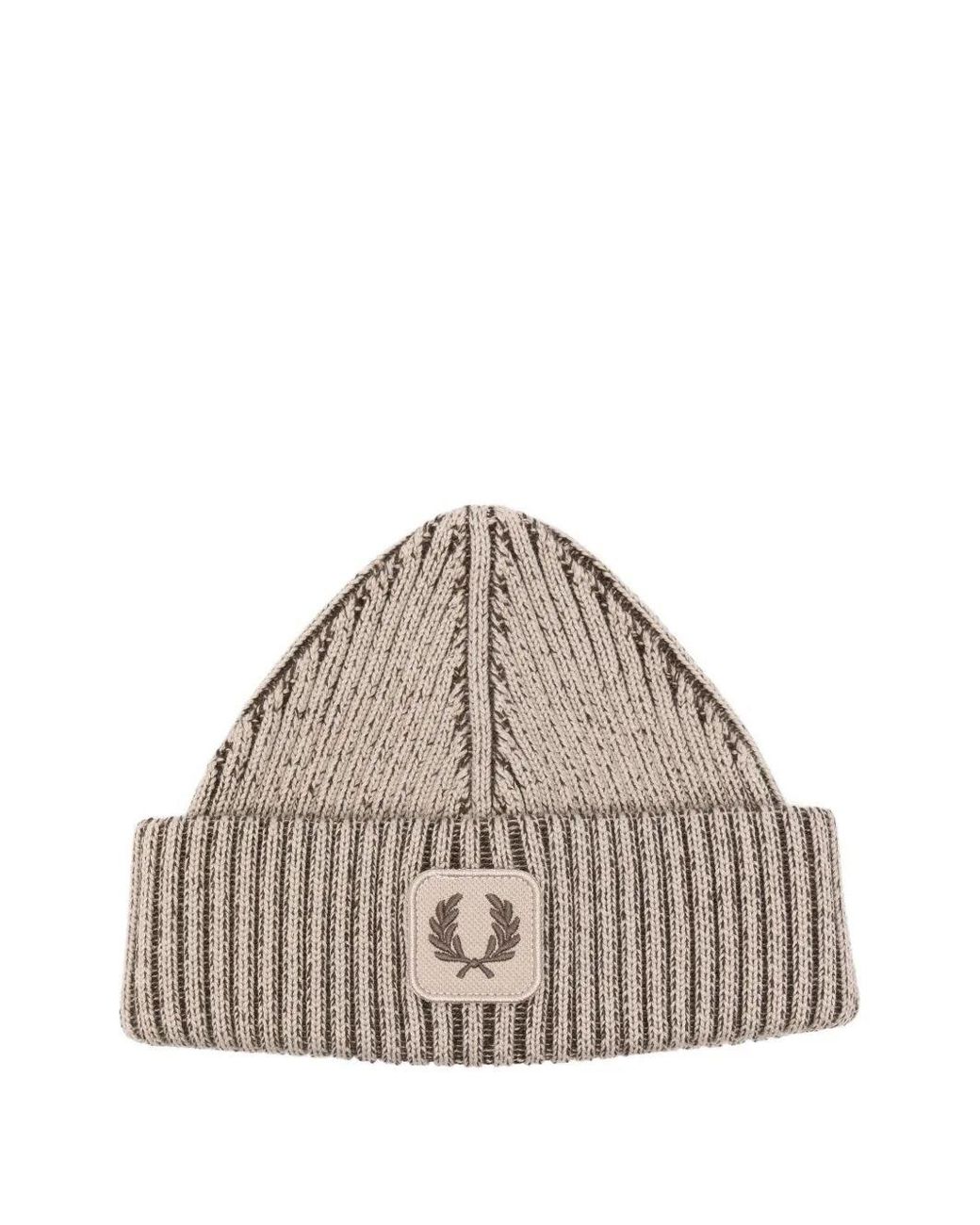 Beanie di Fred Perry in Natural da Uomo