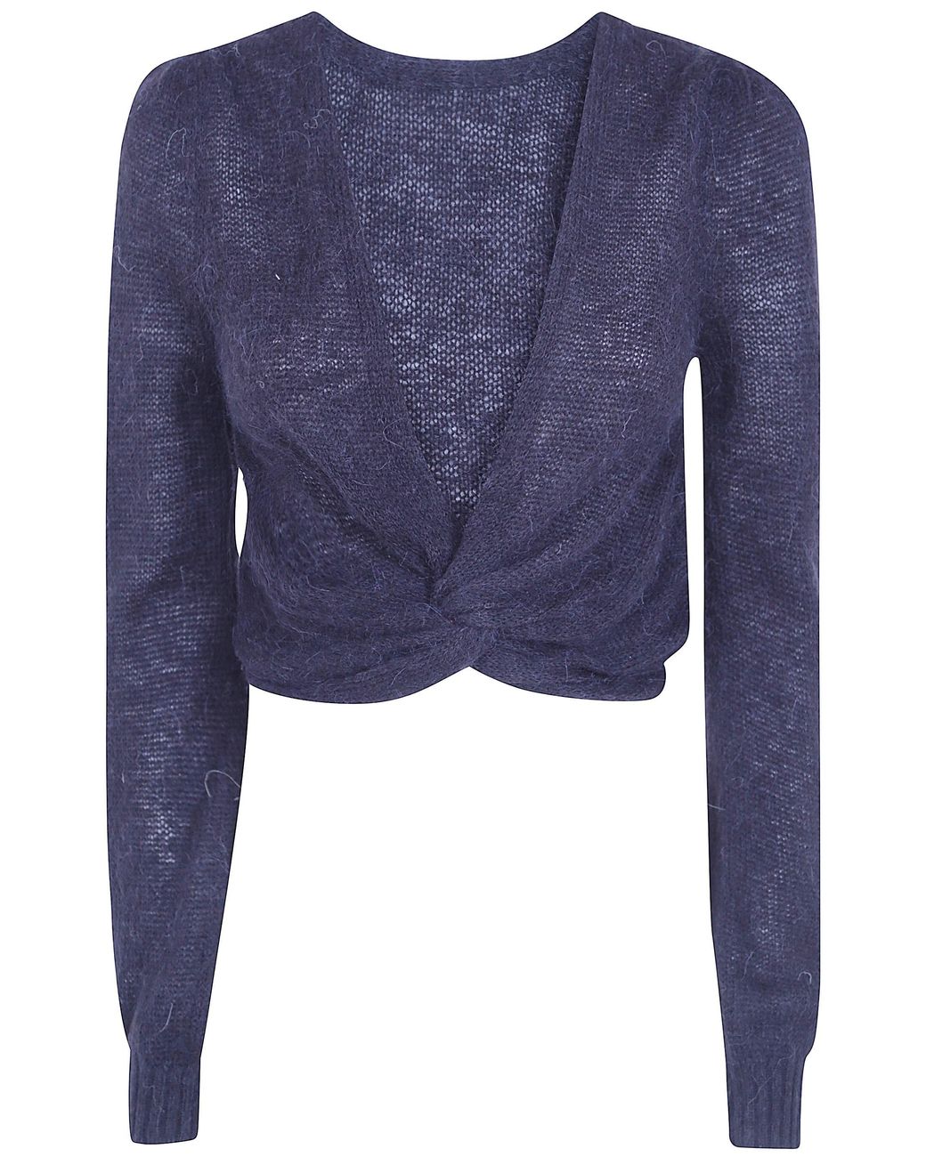 Twinset Blue Sweater V Neck "262Tp3153"