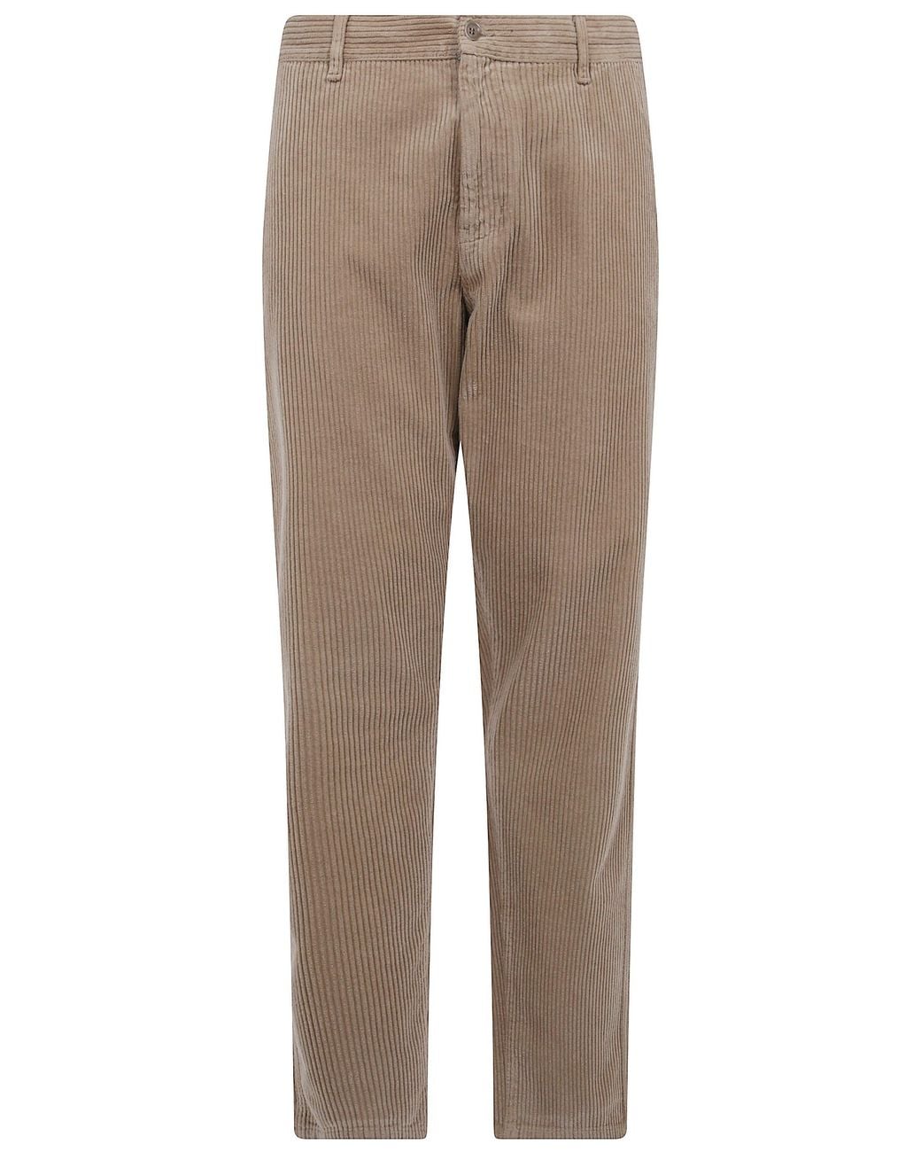 Aspesi Natural Cotton Trousers "Funzionale" for men