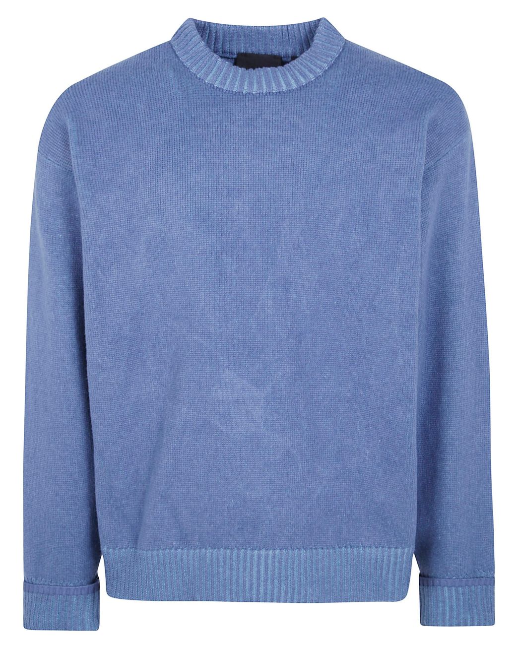 Rains Blue "Sowa" Knit Crew Neck