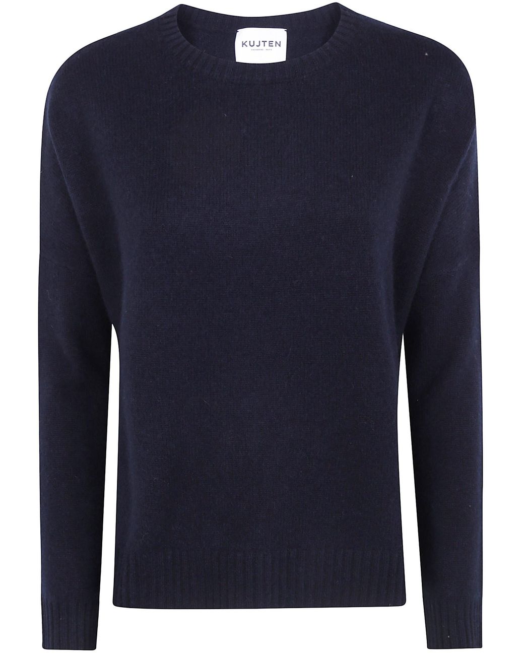 Kujten Blue Sweater 100% Cashmere "Amelie"