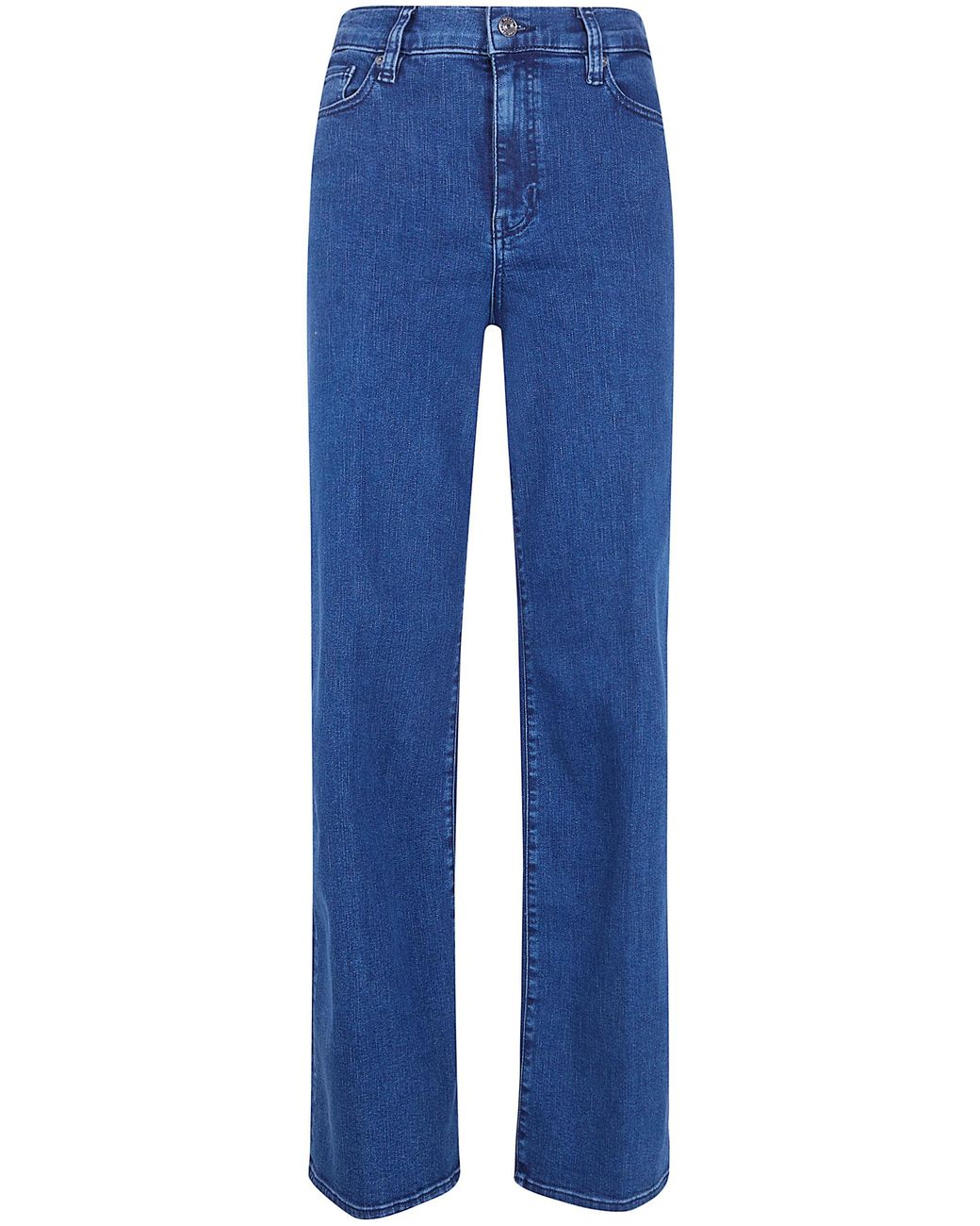 FRAME Blue "Le Slim Palazzo" Denim