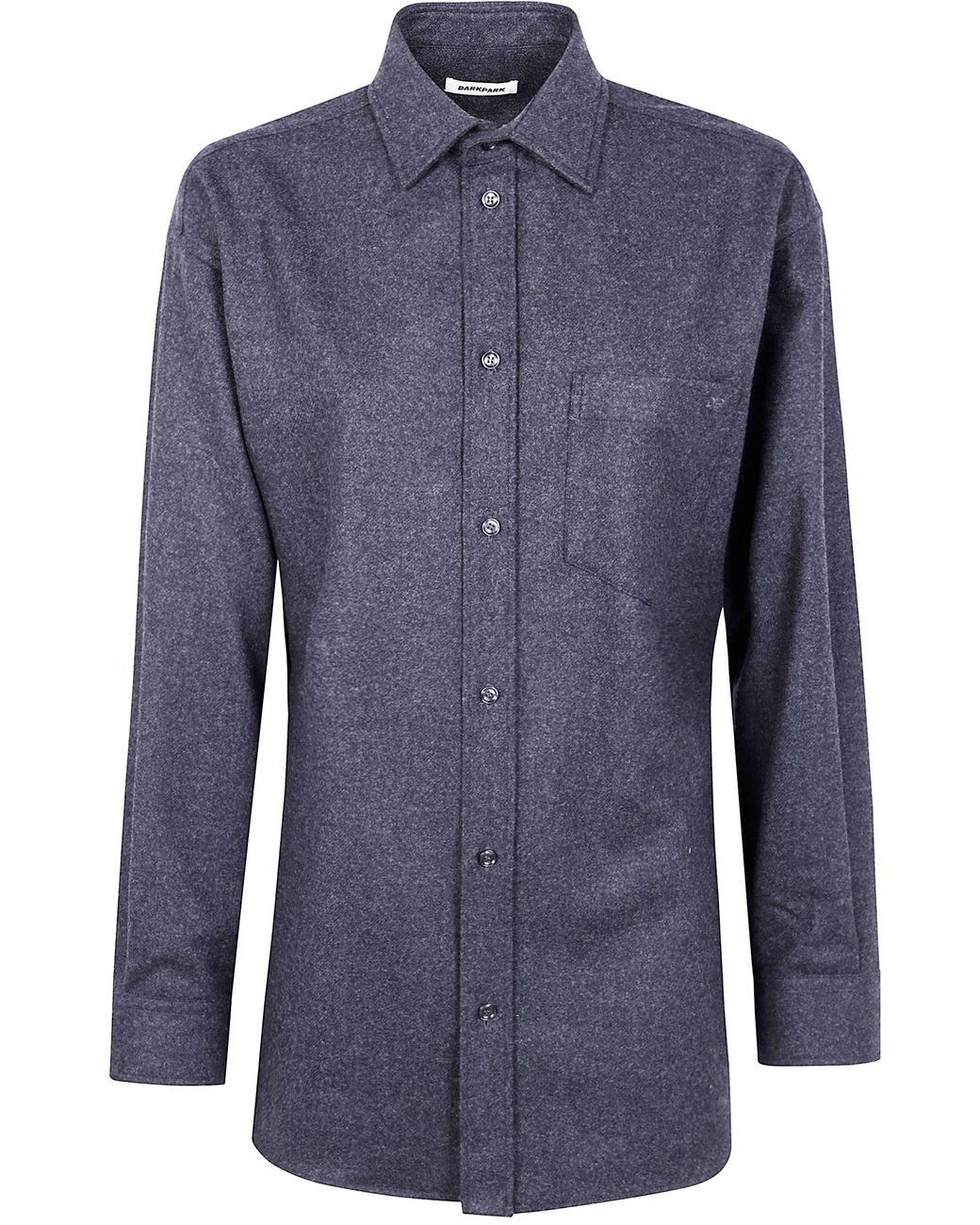 DARKPARK Black "Anne" Wool Tailored Shirt