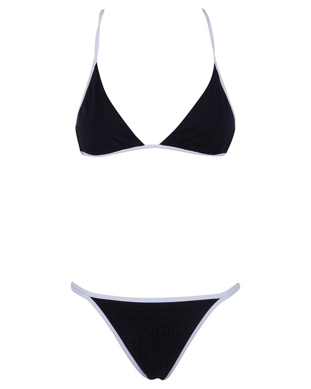 Balmain Black Bikini Triangle