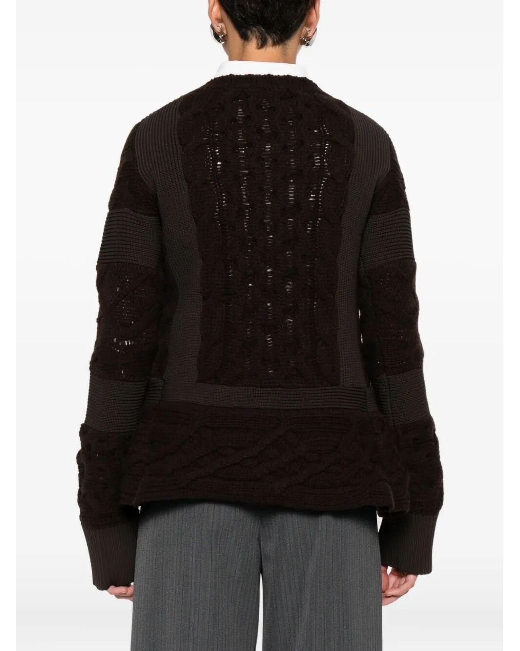 Pullover di Sacai in Black