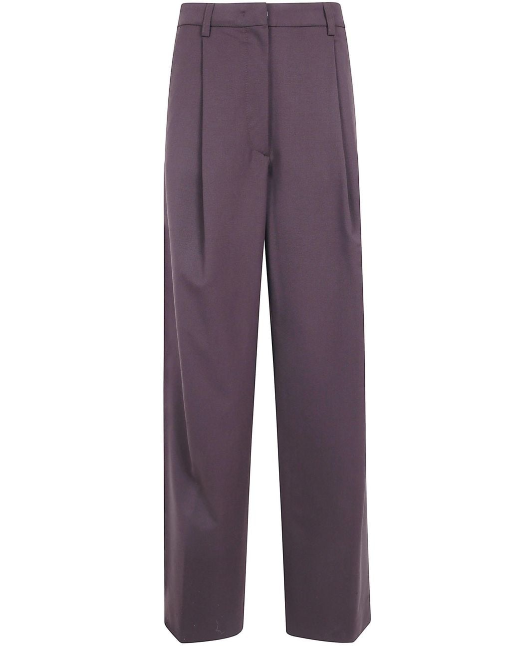 Thelatest Purple Trousers Wide-Leg "E-Axel"