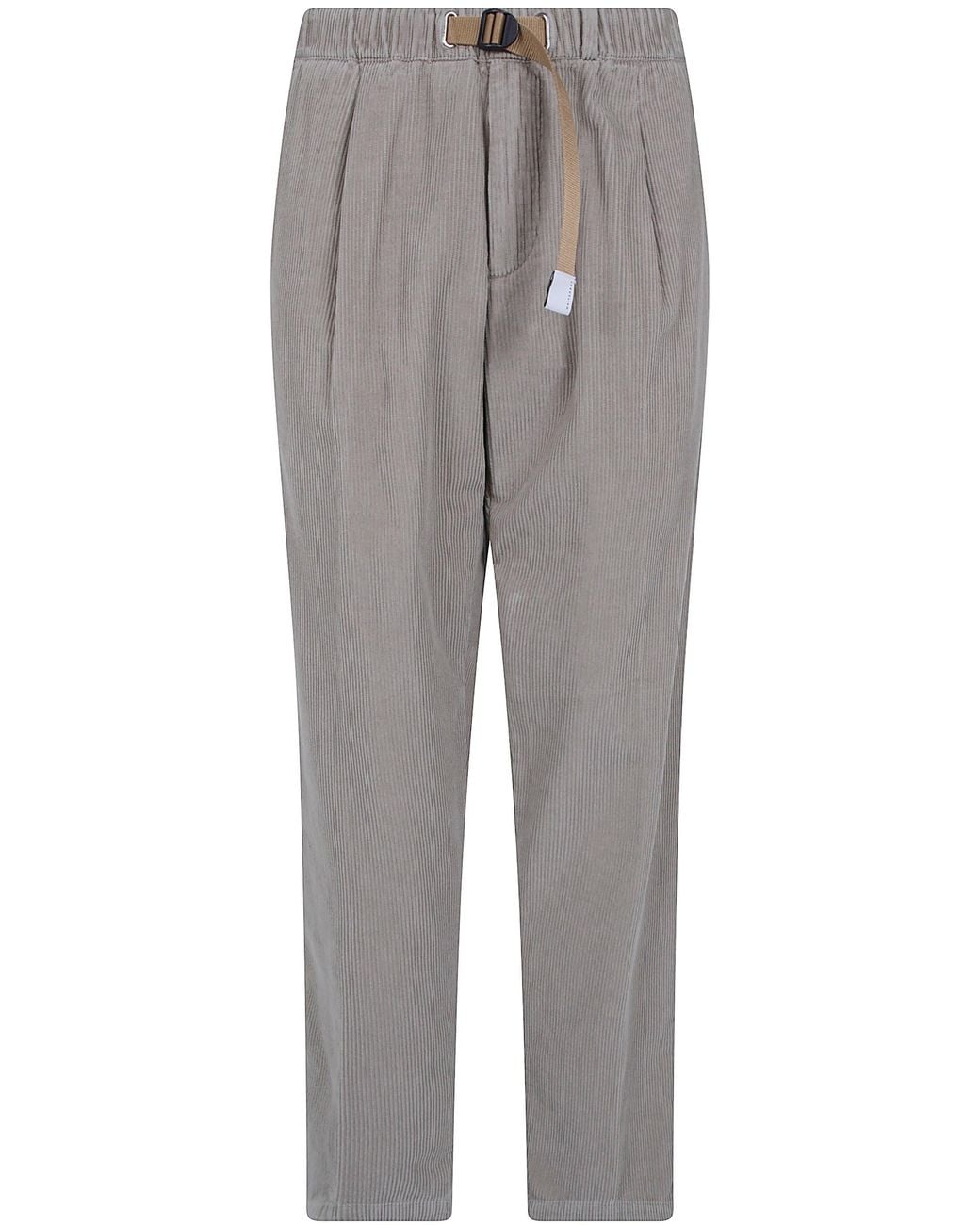 White Sand Gray Trousers for men
