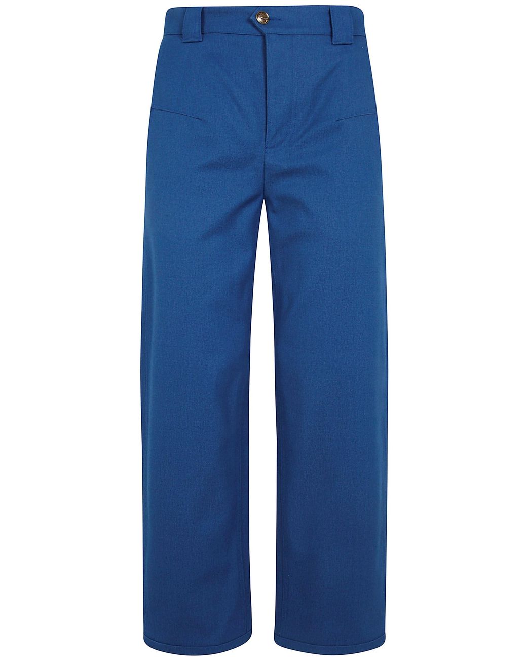 Chloé Blue Barel High Waist Trousers