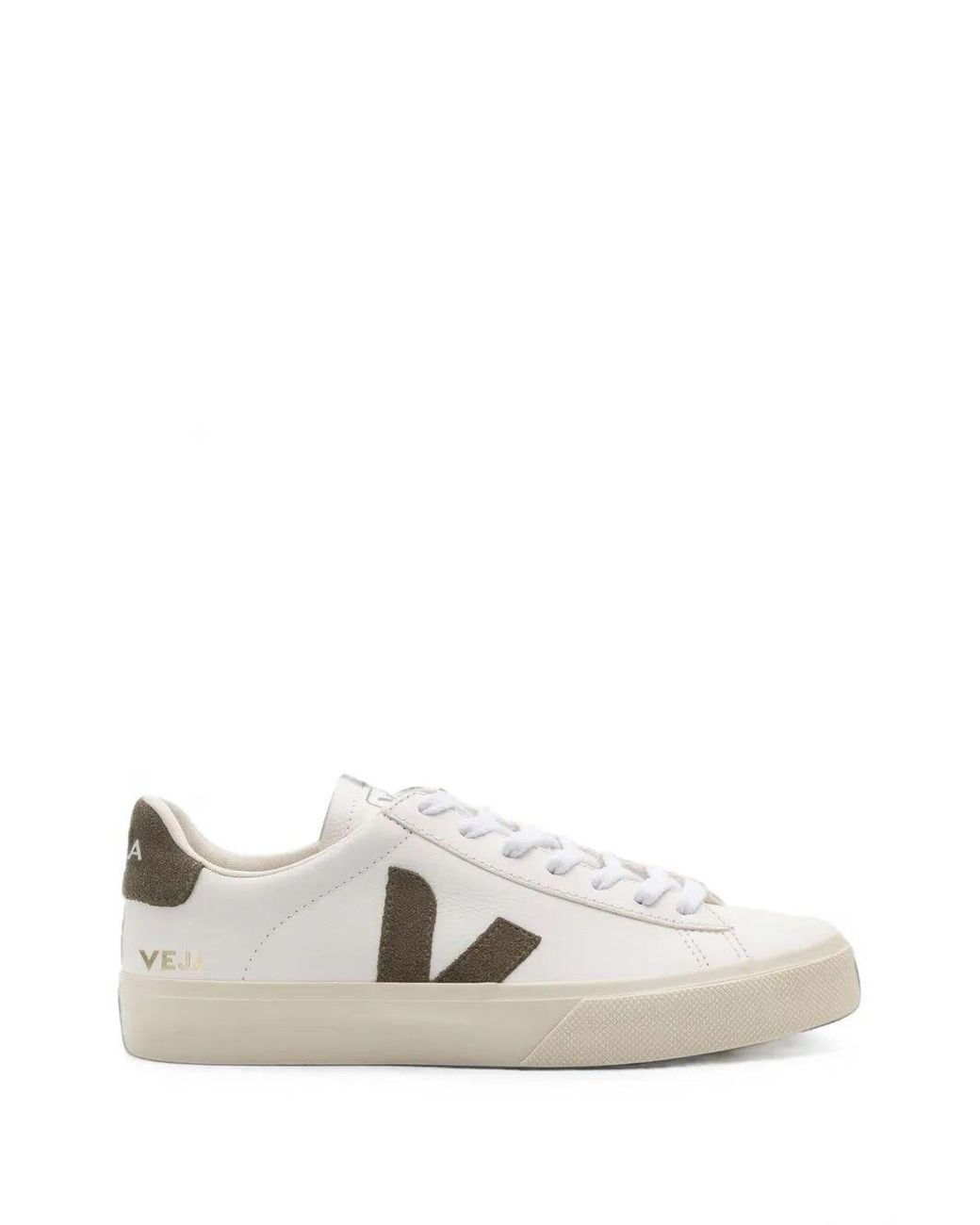 Veja White "Campo" Eco Leather Sneakers