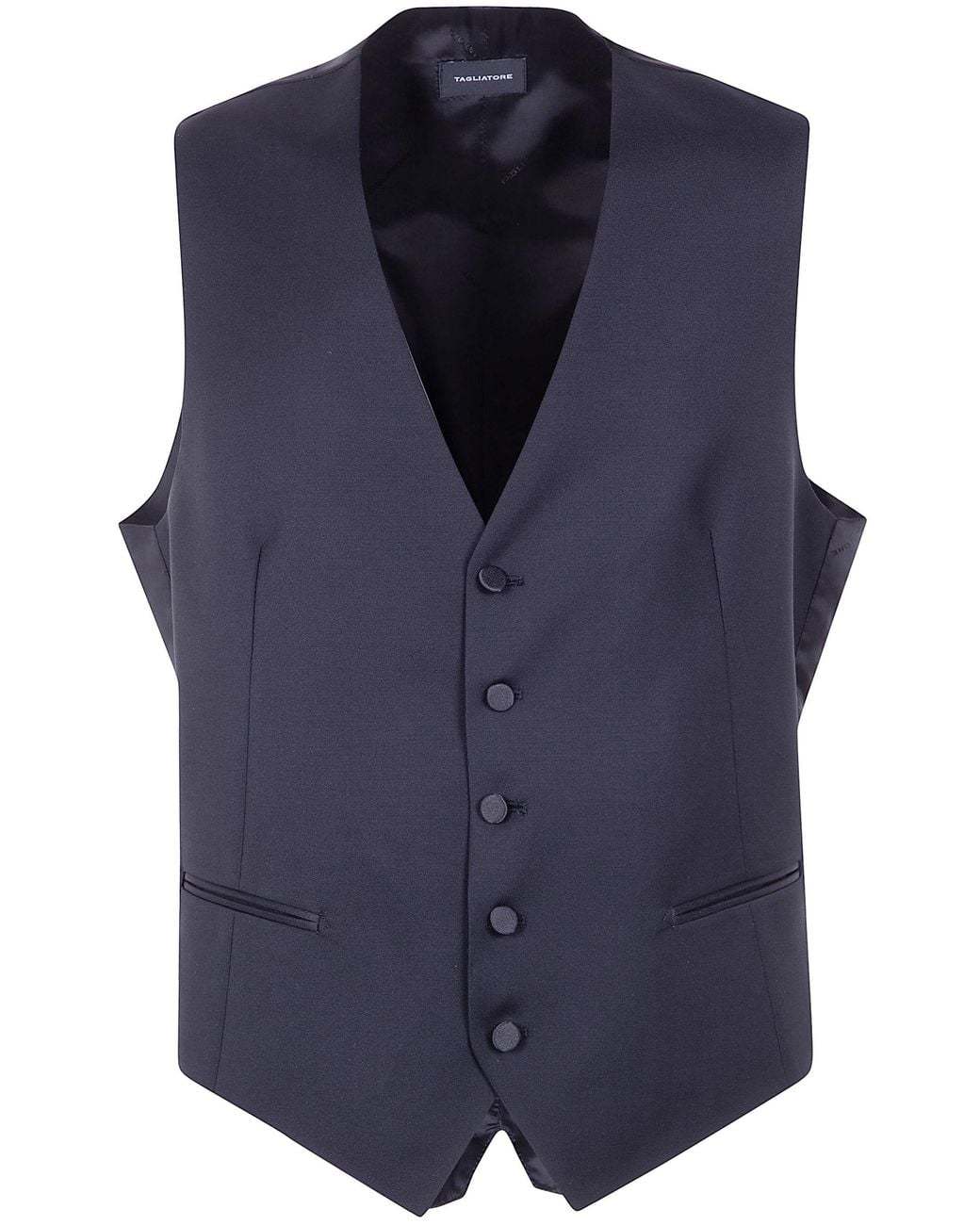 Tagliatore Blue Gilet for men