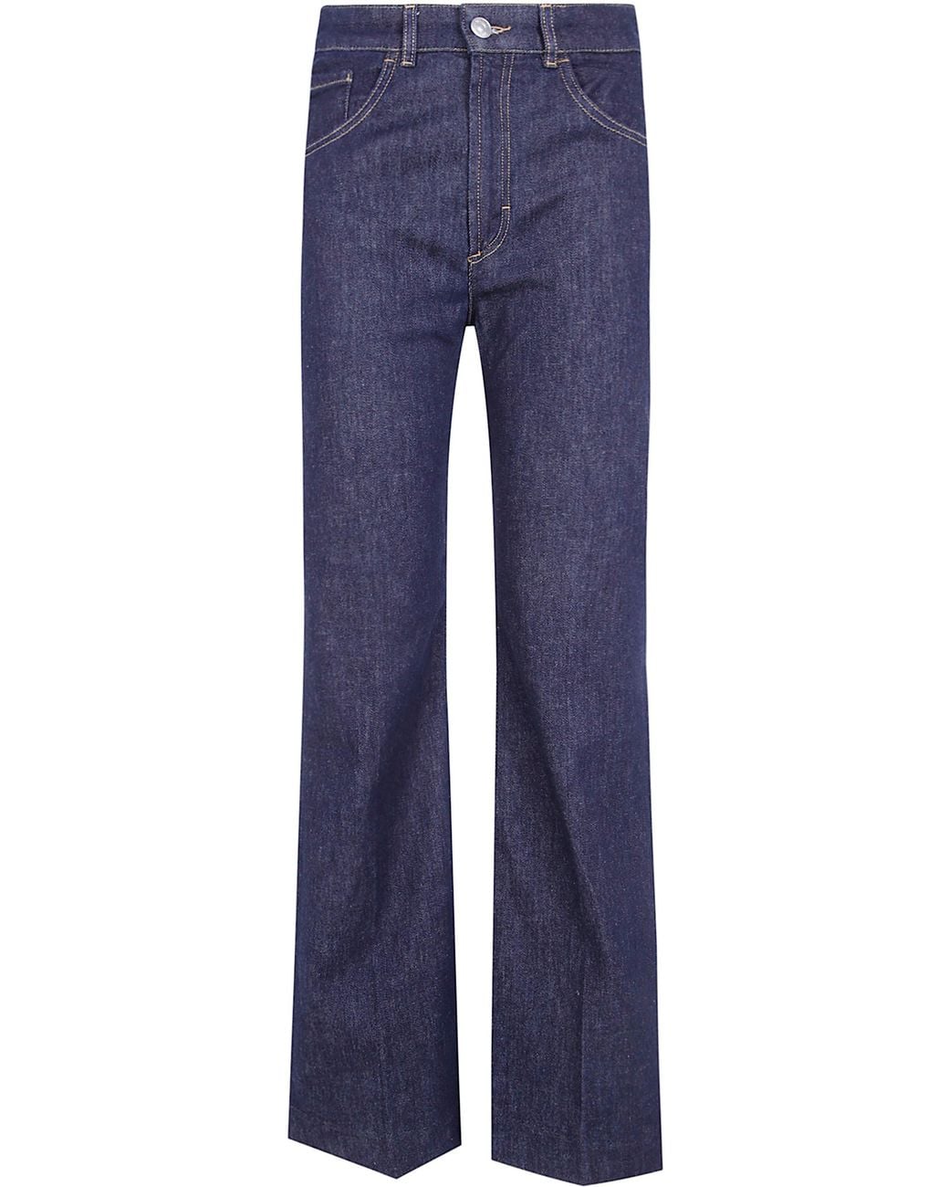 Seventy Blue Jeans Wide Leg "Cashmere Blend Wide Leg Denim"