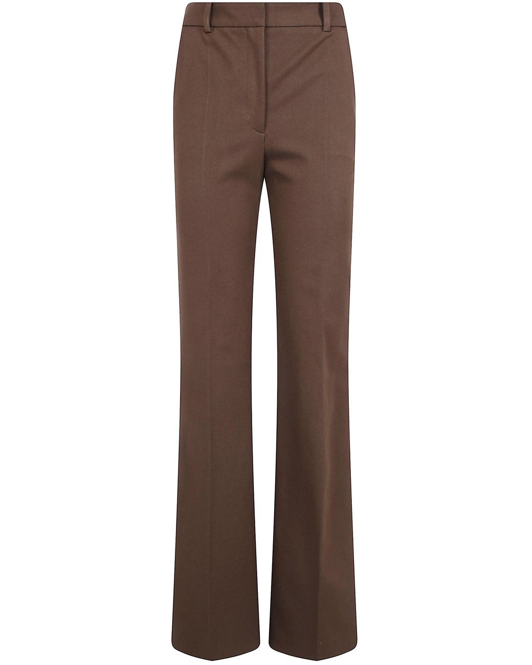 Joseph Brown Pants Gabardine Stretch "Tafira"