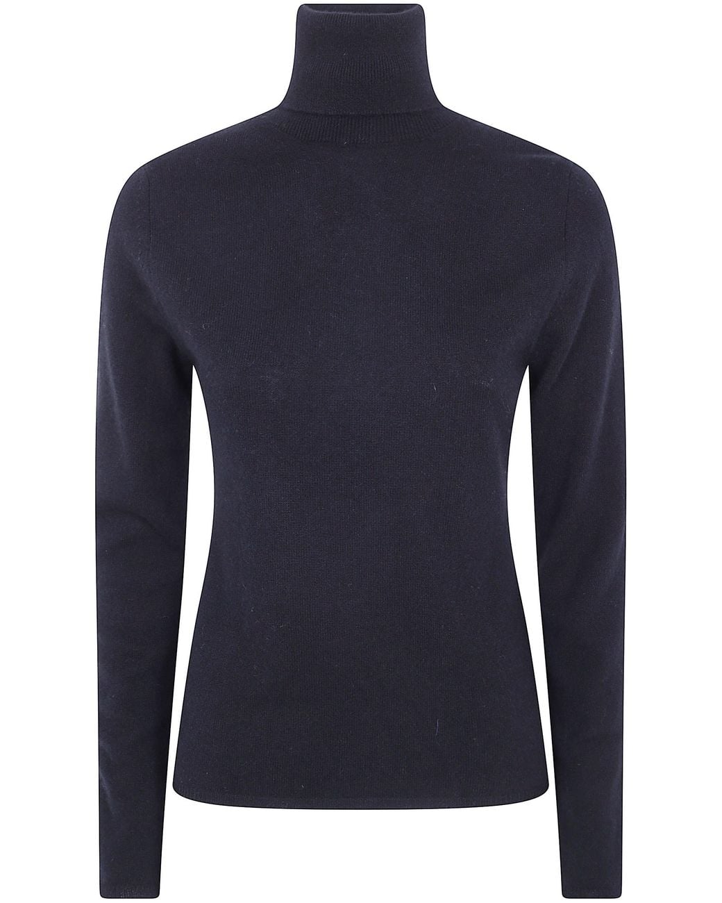 Rossopuro Blue Sweater Long Sleeve Turtleneck