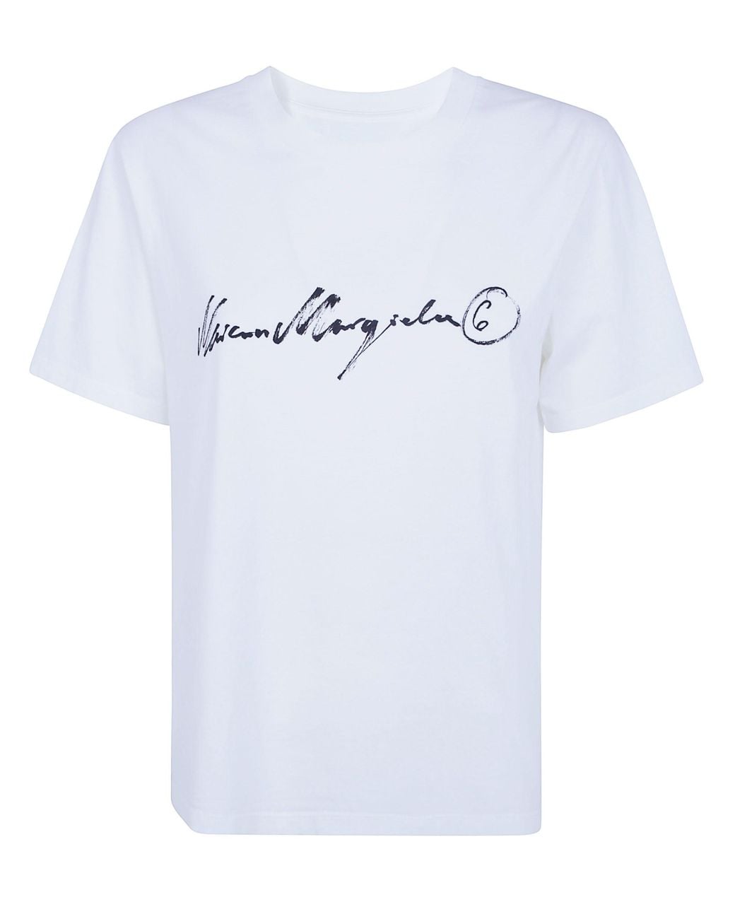 MM6 by Maison Margiela White T-Shirt Basic