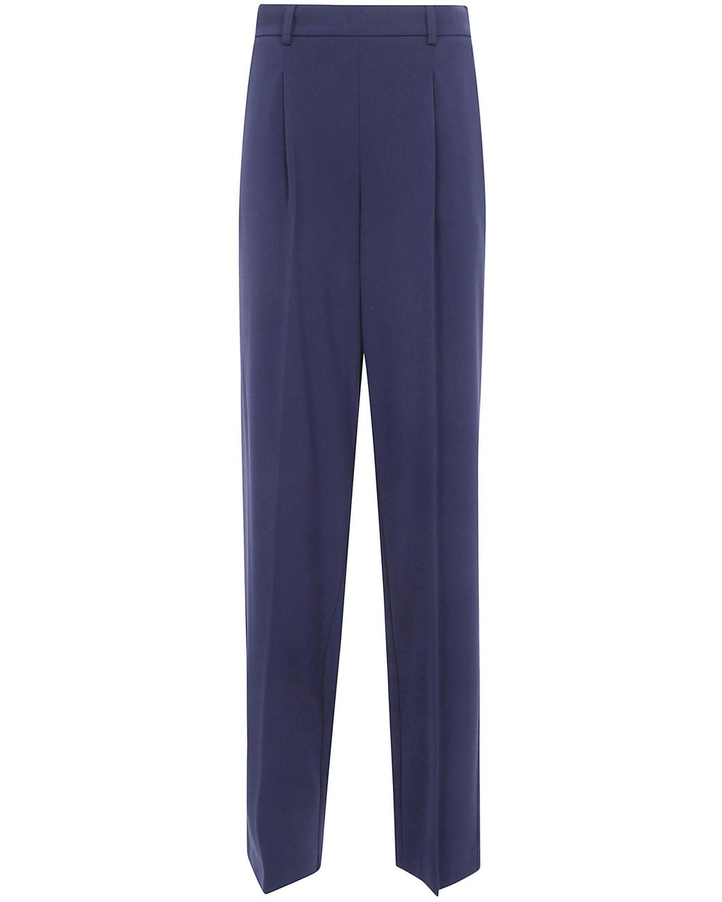 Twinset Blue Straight Leg Trousers