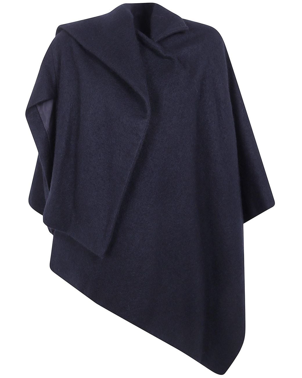 Yohji Yamamoto Blue Coat Sailor Collar Sailor Collar Coat