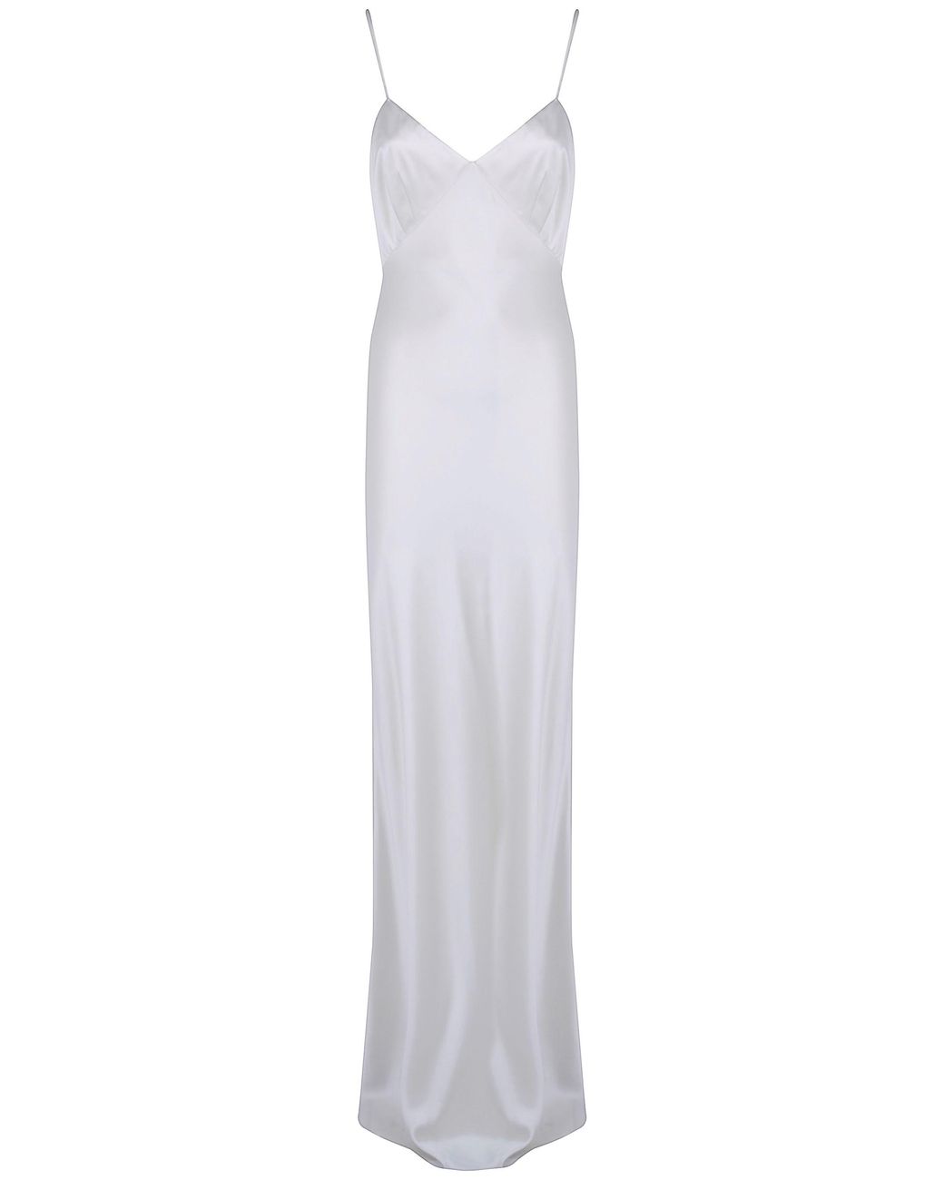 Max Mara White "Maroso" Silk Dress