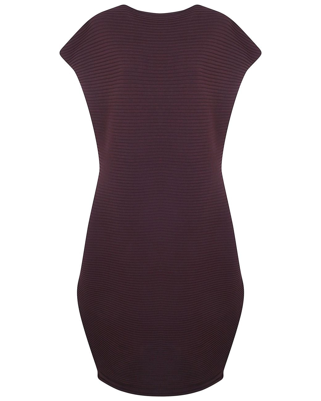 Pleats Please Issey Miyake Purple Dress Zig Zag Knit "Zig Zag Knit"