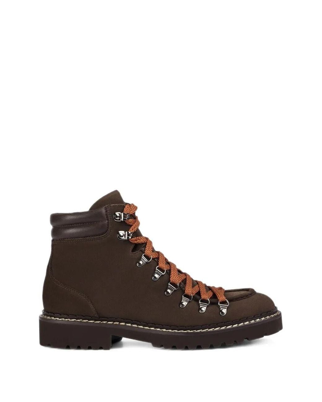 Doucal's Brown Ankle Boots "Tracking" for men