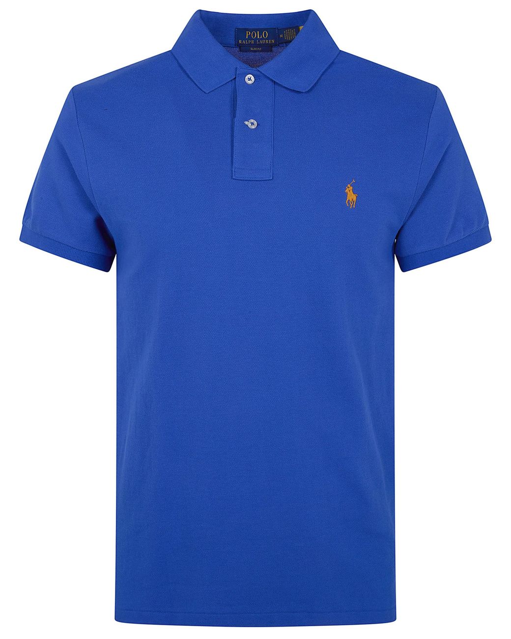 Polo Ralph Lauren Blue Short Sleeves Knit Polo Shirt for men