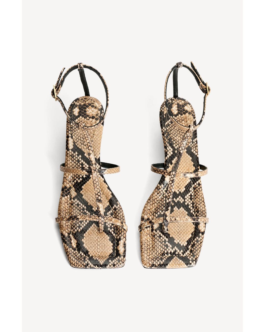 By Malene Birger White Teva Leather Sandals
