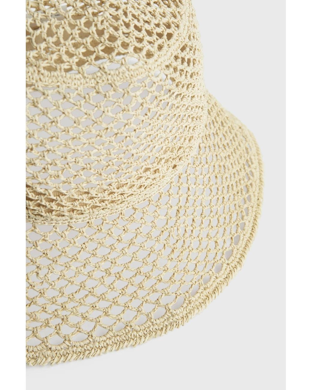 Totême  Natural Crochet Hat