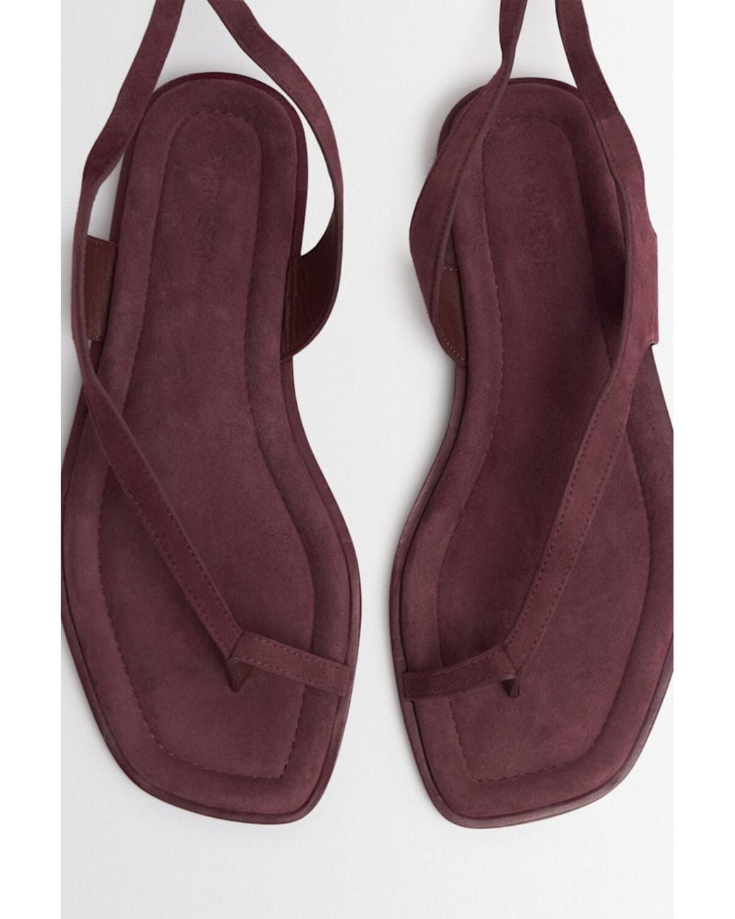 A.Emery Brown The Heidi Sandal Mulberry Suede