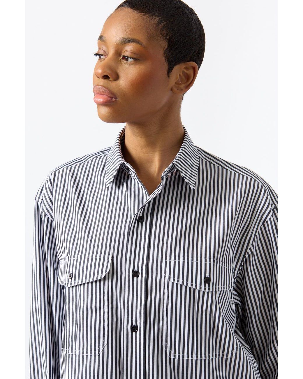 Wardrobe NYC Gray Oversize Shirt