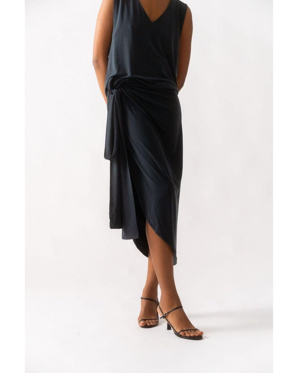 NINETY PERCENT Black Tropez Skirt