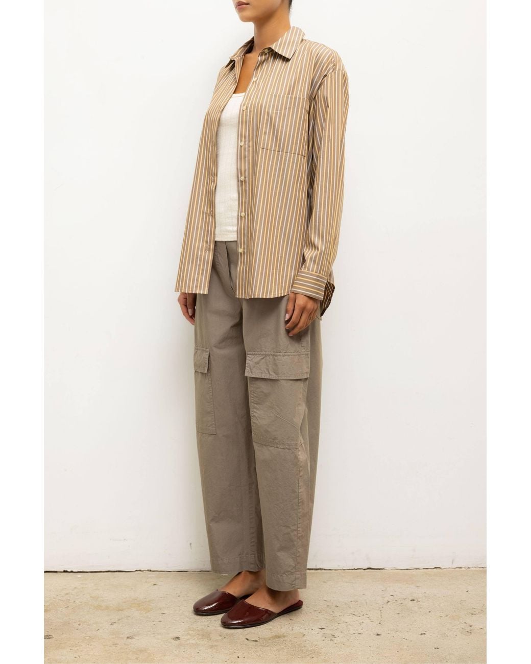 Leset Natural Yoshi Classic Button Down