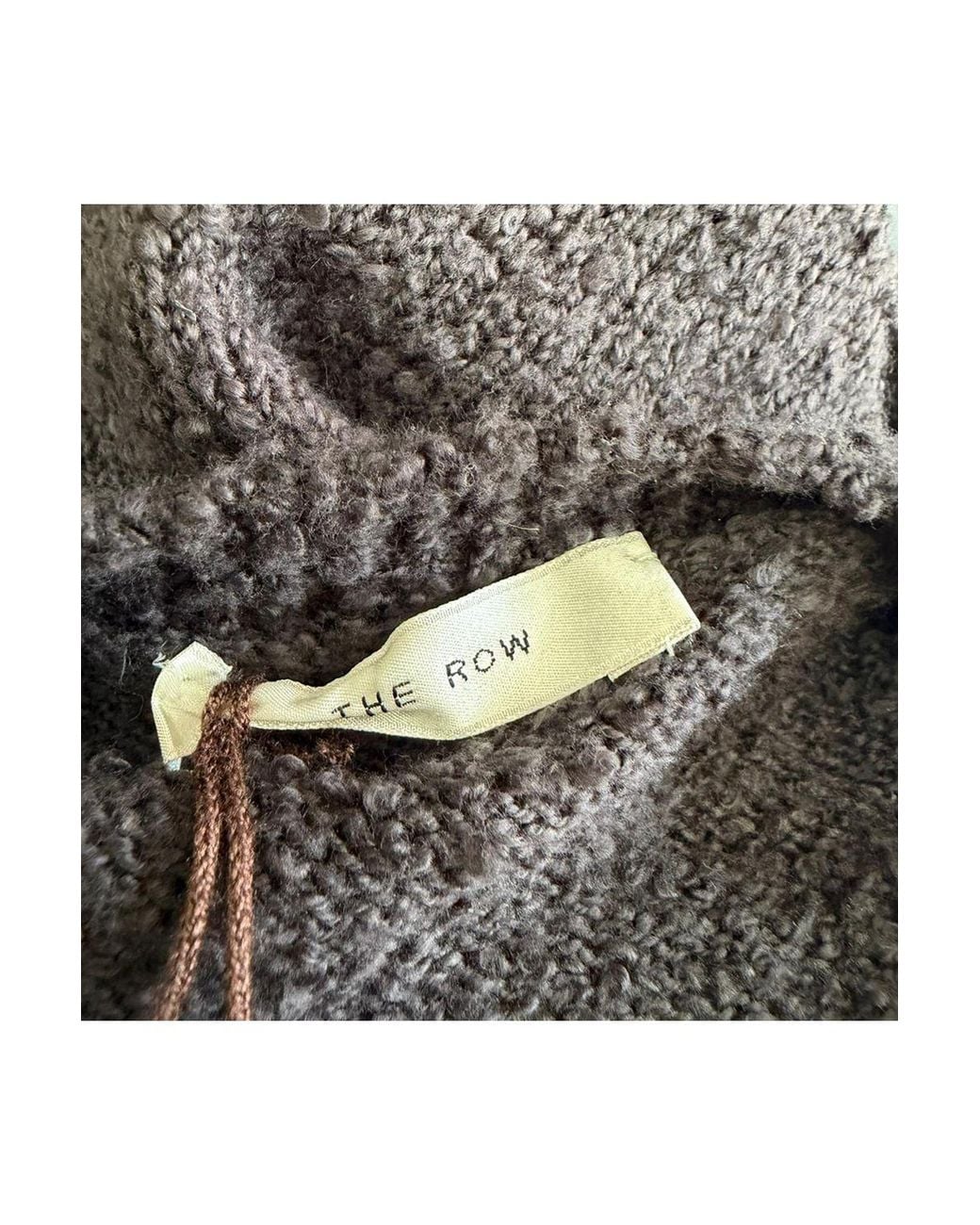 The Row Black Kathy Sweater