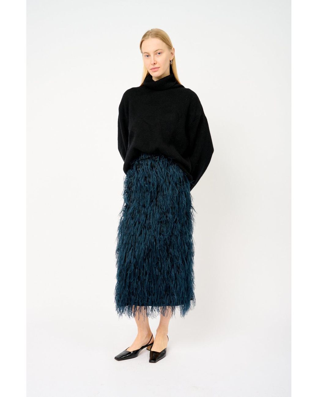 Roksanda Blue The Arion Skirt