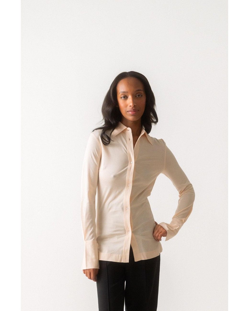 NINETY PERCENT Natural Konnos Shirt