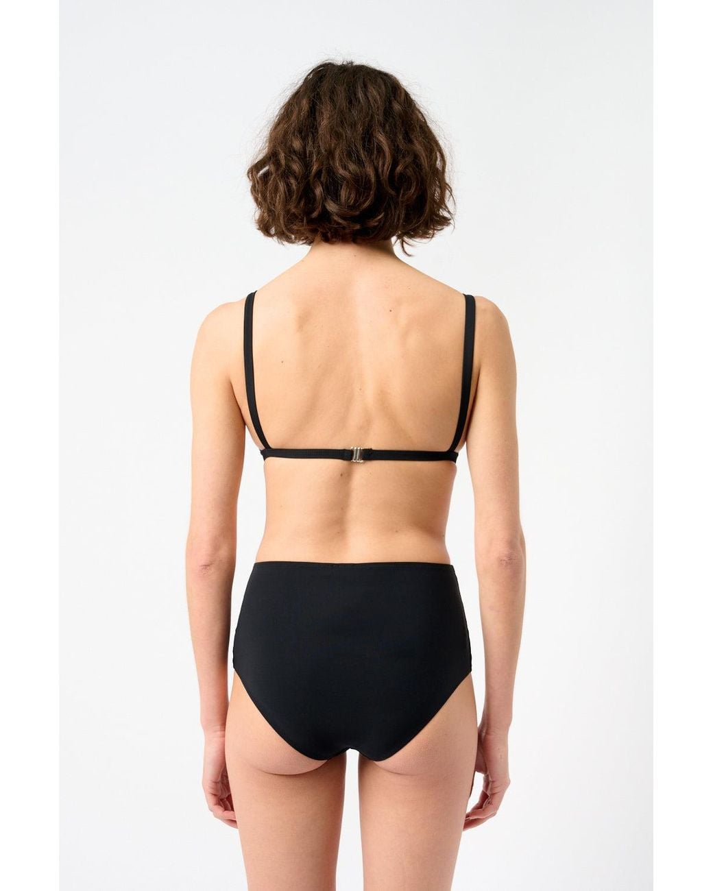 Totême Black High Bikini Briefs