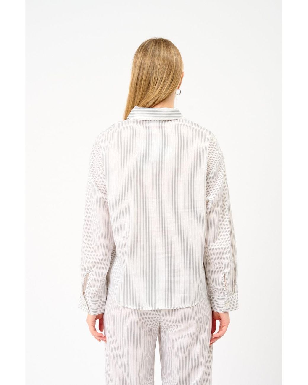 Asceno White The Santiago Top