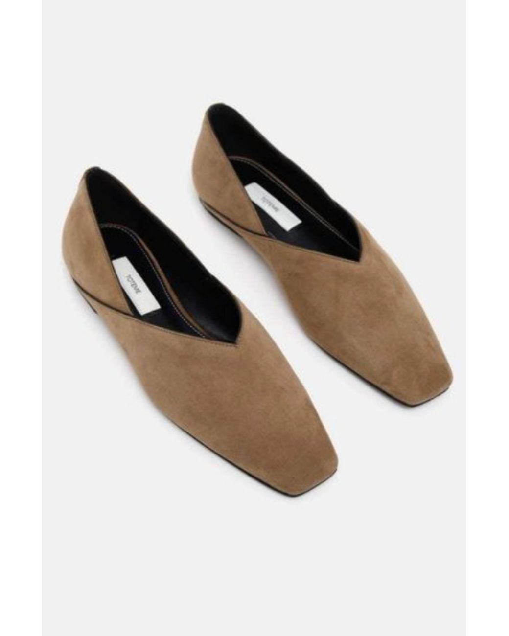 Totême  Black Everyday Suede Flats