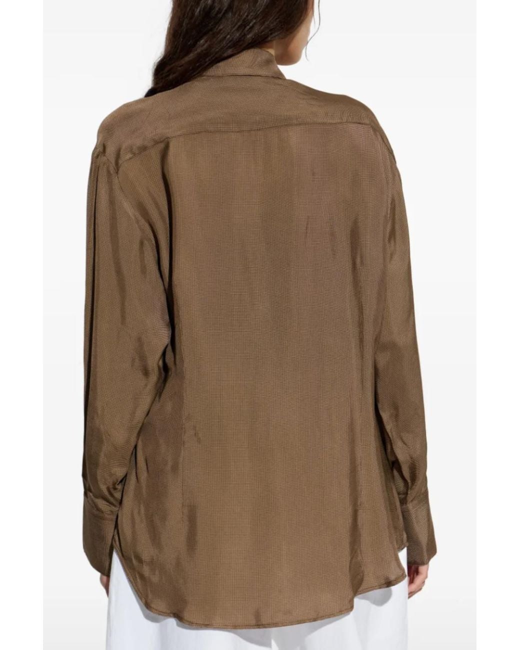Rohe Brown Relaxed Shaped Shirt