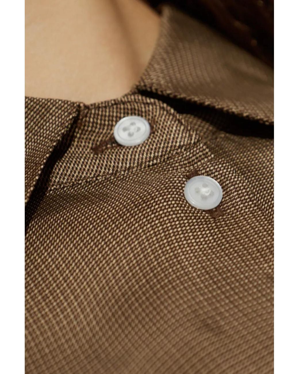 Rohe Brown Relaxed Shaped Shirt