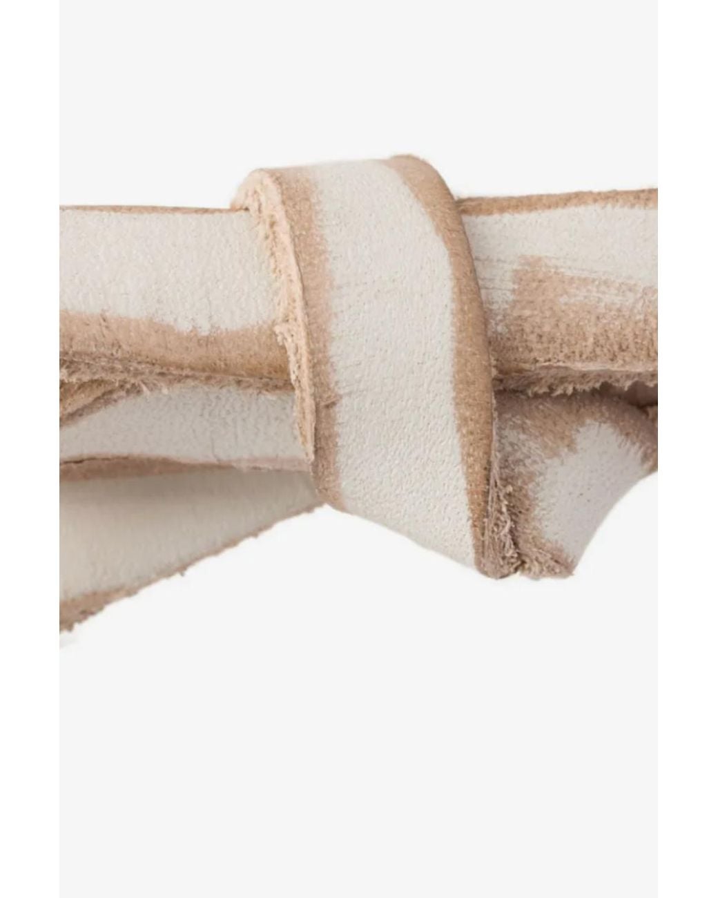 Prada White Leather Bow Sandals
