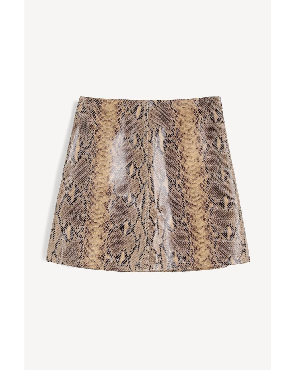 By Malene Birger Natural Coras Mini Skirt