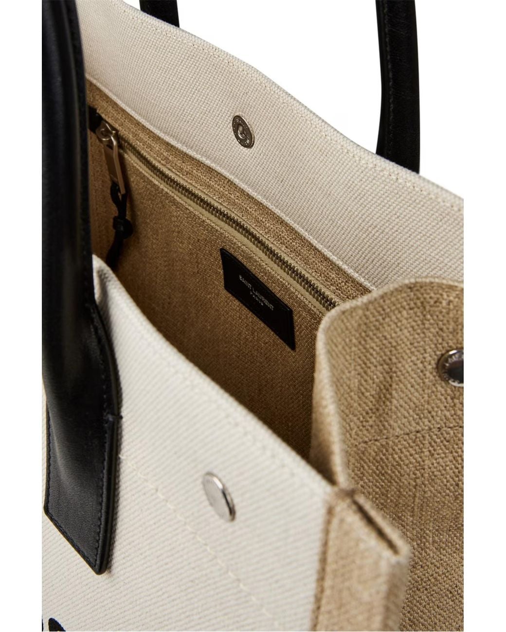 Saint Laurent Natural Small Rive Gauche Tote