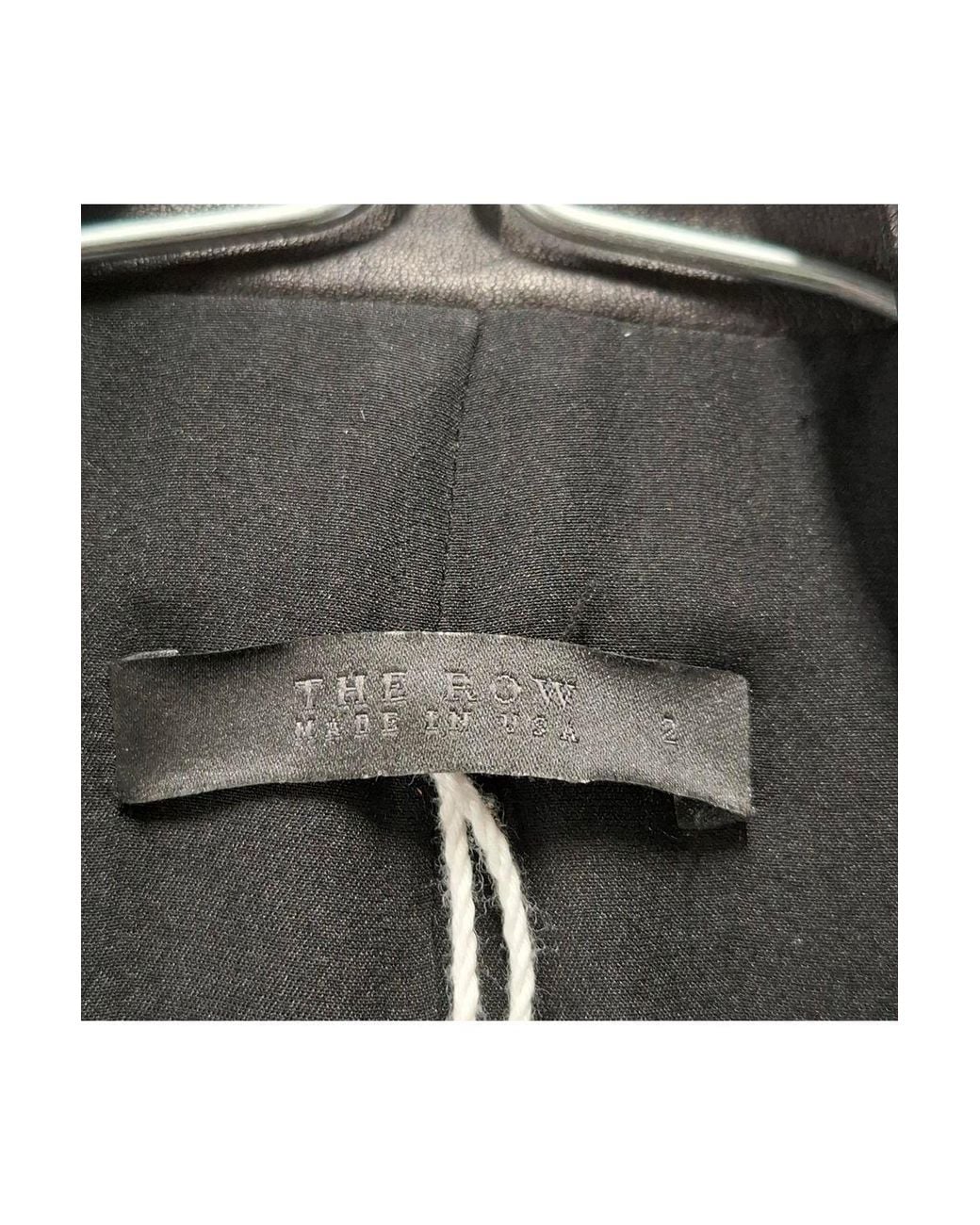The Row Gray Single-Breasted Jacket