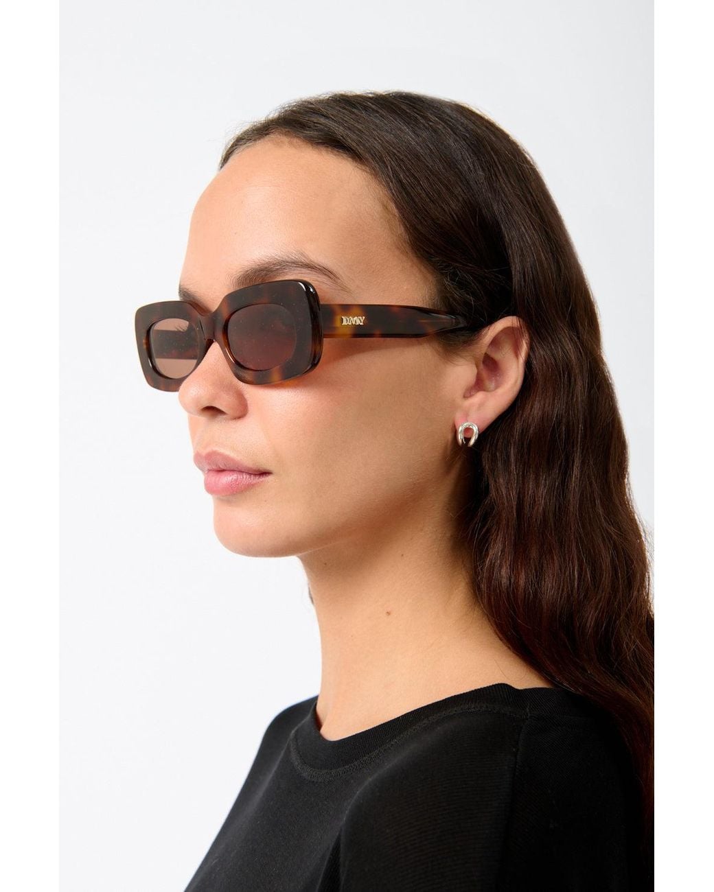 DMY STUDIOS Black The Vivian Sunglasses