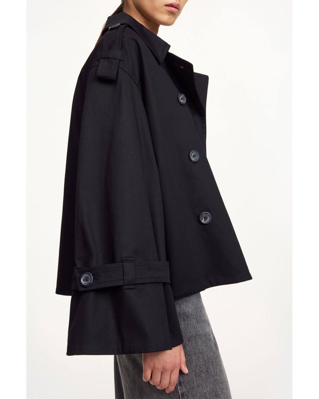 By Malene Birger Black The Alisanda Trench Jacket