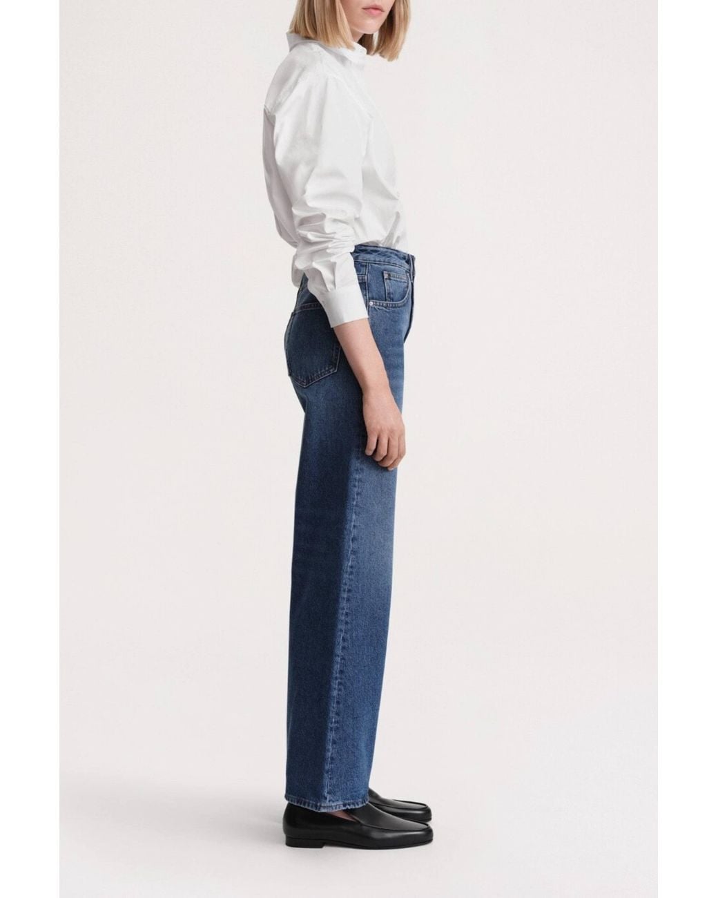 Totême  Blue Flare Fit Denim