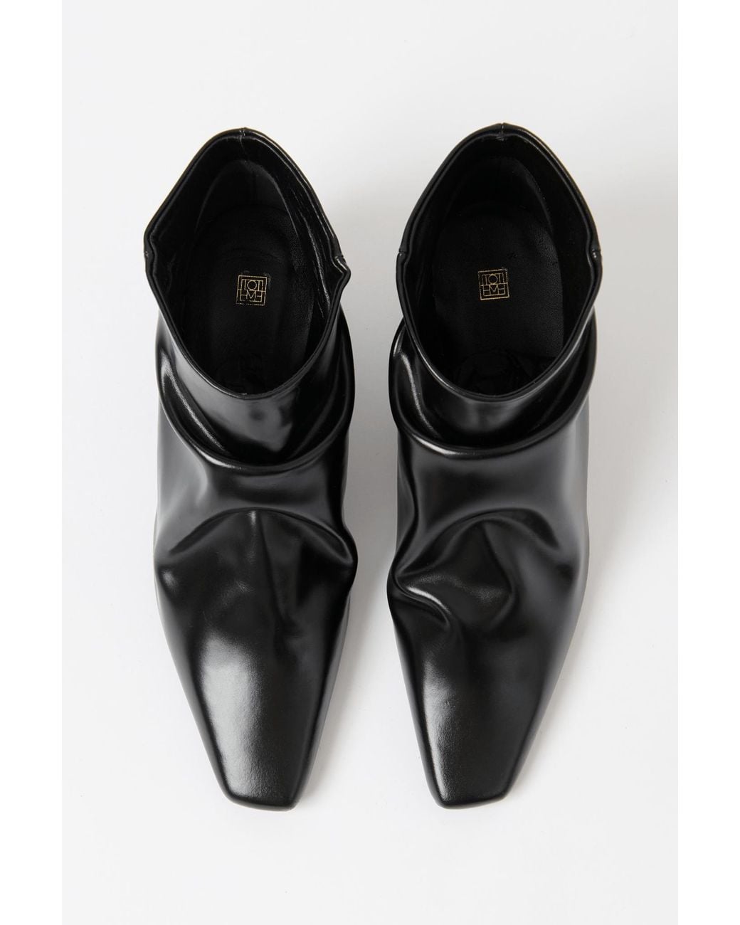 Totême Black Slouched Boot