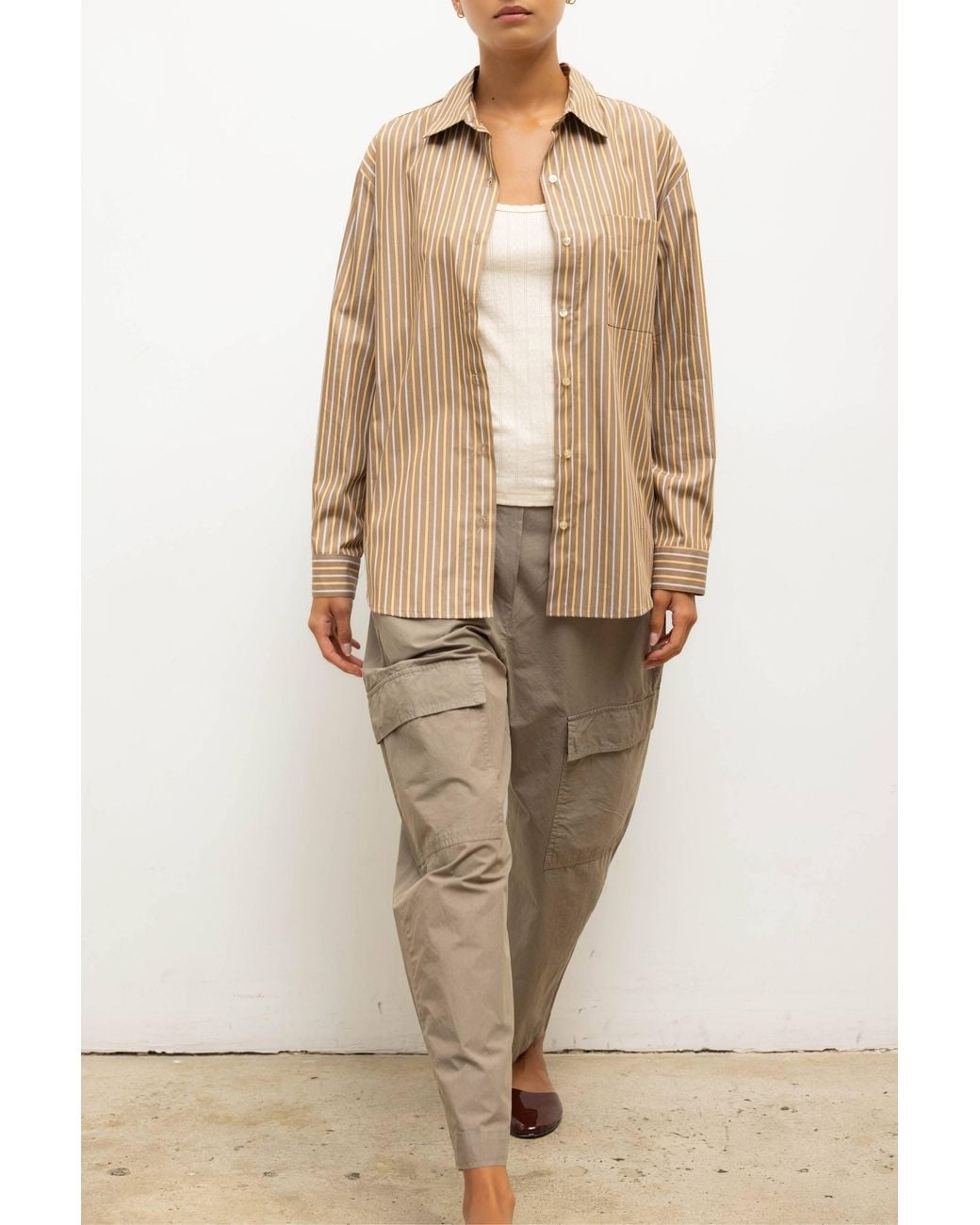 Leset Natural Yoshi Classic Button Down