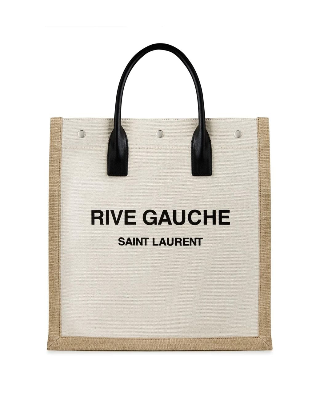 Saint Laurent Natural Small Rive Gauche Tote